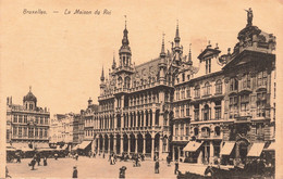 Publicité Au Bon Marché Vaxelaire Claes - Bruxelles - La Maison Du Roi - Grand Place - Animé - Carte Postale Ancienne - Werbepostkarten