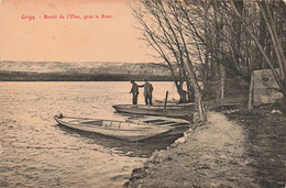 95 - CERGY - S08815 - Bords De L'Oise - Près Du Pont - Barques - L1 - Cergy Pontoise
