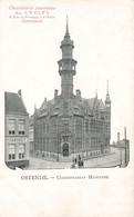 Publicité Chocolaterie Anversoise AD. Swolfs - Ostende - Commissariat Maritime - Animé - Carte Postale Ancienne - Reclame