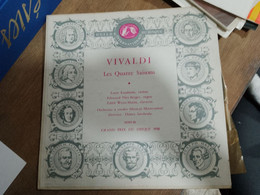 63 //  VIVALDI LES QUATRE SAISONS GRAND PRIX DU DISQUE 1950 - Strumentali