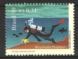 BRESIL. N°2500 De 1999. Plongée. - Buceo