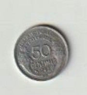 Magnifique 50cts Morlon 1947B.    Ttb - 50 Centimes