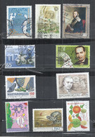 TEN AT A TIME - DEMOCRATIC  HUNGARY - LOT OF 10 DIFFERENT 22 - POSTALLY USED OBLITERE GESTEMPELT USADO - Oblitérés