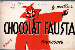 Tourcoing (59) Buvard CHOCOLAT FAUSTA  (M5058) - Chocolat