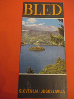 YOUGOSLAVIE/Slovenija - Jugoslavija/Izdalo Turisticno BLED /Savez Regiona / Beograd/1970                      PGC488 - Dépliants Touristiques