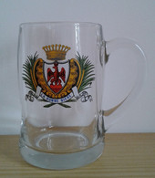 Chope  La Bonne Biere  ; Blason Du Conté De Nice  " Aigle " - Glasses