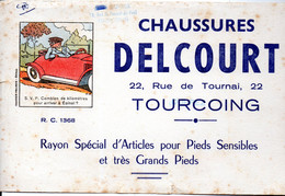 Tourcoing (59)  Buvard CHAUSSURES DELCOURT (M5071) - Schoenen