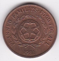 Tonga  2 Seniti 1981 , En Bronze , KM# 67 - Tonga