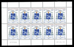 Wallis Et Futuna - YV 739 N** MNH En Feuillet Complet De 10 Timbres Avec Coin Daté - Unused Stamps