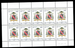 Wallis Et Futuna - YV 746 N** MNH En Feuillet Complet De 10 Timbres Avec Coin Daté - Unused Stamps