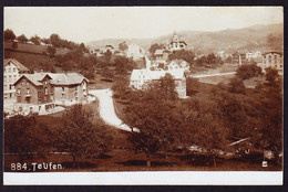 1906 Gelaufene Foto AK Aus Teufen. Hauptstrasse. Gestempelt Niederteufen Nach St. Gallen Umgeleitet Lugano - AR Appenzell Ausserrhoden