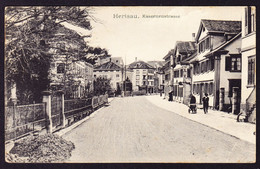 1914 Gelaufene AK: Herisau, Kasernenstrasse. Kleiner Eckbug Nach Guatemala. - AR Appenzell Ausserrhoden