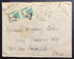 France, Taxe Sur Enveloppe D'Alger R.P., 8.3.1943 - (B4457) - 1859-1959 Brieven & Documenten