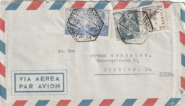 Spanien -Flugpost - Brief  1946 - Cartas & Documentos