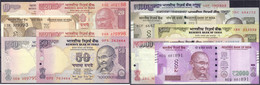 Insgesamt 12 Scheine Von 10 Bis 2000 Rupien Ab Dem Jahr 2000. I-II - India