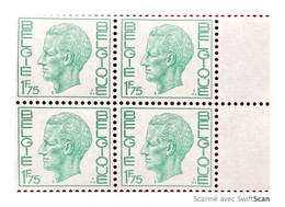 EFFIGIE DE S.M. LE ROI BAUDOUIN  TYPE ELSTRÖM 1971 - Unused Stamps