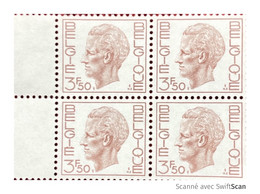 EFFIGIE DE S.M. LE ROI BAUDOUIN  TYPE ELSTRÖM 1971 - Unused Stamps