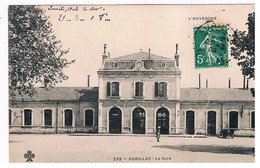 CPA AURILLAC Cour De La Gare - Aurillac