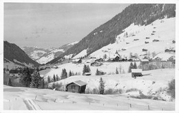 Lauenen Dorf Kirche Winterkarte - Lauenen