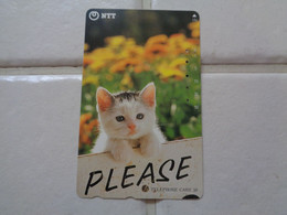 Japan Phonecard - Katzen