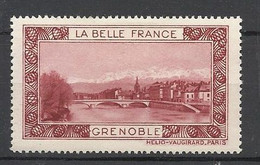 France  Vignette La Belle France   Grenoble     Neuf  * B/ TB     Voir Scans    Soldes ! ! ! - Tourism (Labels)