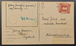 Hungary - Tábori Posta Used After WWII -1946   4/44 - Cartas & Documentos