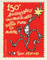 SAINT MARIN - N°2425 ** (2015) Abolition De La Peine De Mort - Unused Stamps