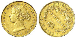 Sovereign 1865, Sydney. 7,99 G. 917/1000. Stempeldrehung Von Ca. 45°. Sehr Schön, Randfehler. Krause/Mishler 4. - Other & Unclassified