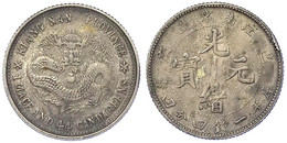 20 Cents Jahr Chi Hai = 1899 Provinz Kiang-Nan. Sehr Schön, Stempelfehler. Lin Gwo Ming 225. - Cina