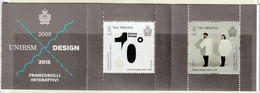 SAINT MARIN - N°2439/40 ** (2015) 10e Anniversaire Des Cours De Design De L'Université - Unused Stamps