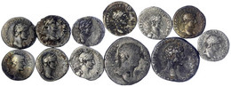 12 Silbermünzen Von Caesarea In Kappadokien: 2 X Didrachme, 10 X Hemidrachme. Schön Bis Sehr Schön - Altri & Non Classificati