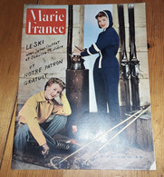 MARIE FRANCE N°364 1951 Mode Fashion French Women's Magazine - Lifestyle & Mode