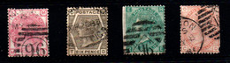 Gran Bretaña  Nº 51/4. Año 1873 - Used Stamps