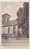 FONTAINE (90) - L'Eglise Et Le Monument - Bon état - Fontaine