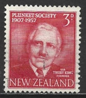 New Zealand 1957. Scott #318 (U) Sir Truby King  *Complete Issue* - Gebruikt