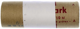 Originalrolle (Papier) Mit 40 X 10 Mark 1990 A, 1. Mai. Rollenpapier Eingerissen Und Mit Klebestreifen Gesichert. Stempe - Other & Unclassified
