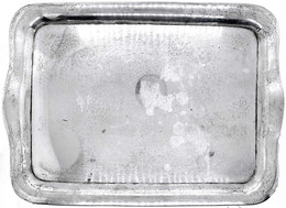 Rechteckiges Silbertablett Silber 925/1000. 265 X 355 Mm; 827,49 G. - Altri & Non Classificati