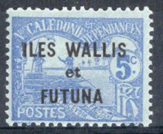 Wallis & Futuna Timbre-Taxe N°1** Neuf Sans Charnière TB Cote 2.50€ - Strafport