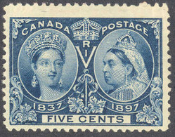 1714)  Canada 54 Queen Victoria Jubilee Mint 1897 - Neufs