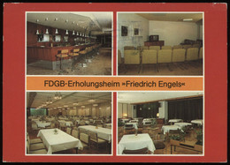 (C1315) AK Templin (Krs. Uckermark) FDGB-Erholungsheim "Friedrich Engels" - Templin