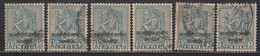 1a X 6 Laos, India Used Ovpt, Archeological Series, Military, Bodhisattva, Buddhism, 1954 Indo- China - Franquicia Militar