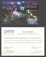 Hongkong , Disney Goldfolienblock , 2005 - Hojas Bloque