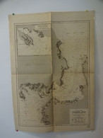 CÔTE OUEST DE L'ÎLE VAIGATCH BAIE DE LIAMTCHINA - CÔTE NORD DE SIBERIE  JUGORSKI CHAR. 53 Cms  X 74 Cms - Nautical Charts