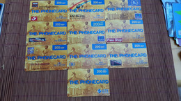 Intouch 10 Differnet Cards With Logos Used Rare - GSM-Kaarten, Herlaadbaar & Voorafbetaald