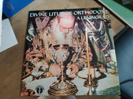 63 // DIVINE LITURGIE ORTHODOXE A LENINGRAD 2 DISQUES / CANTIQUESPOUR L'ANNEE LITURGIQUE - Gospel & Religiöser Gesang