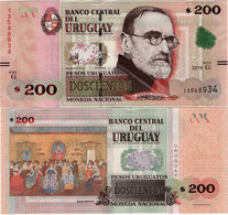 URUGUAY      200 Pesos Urug.       P-96[b]         2019       UNC - Uruguay