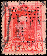 Valladolid - Edi O 317 - Perforado "AML" - Almacén Textil - Used Stamps