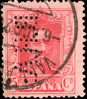 Valladolid - Edi O 317 - Perforado "BHA" Pequeño - Banco - Used Stamps