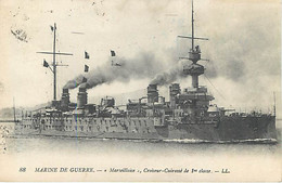 MILITAIRE - "MARSEILLAISE" - Croiseur-cuirassé De 1ère Classe - LL 88 - Materiale