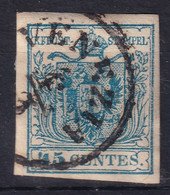 AUSTRIA / LOMBARDO-VENEZIA 1850/54 - Canceled - ANK LV5 - 45c - Oblitérés